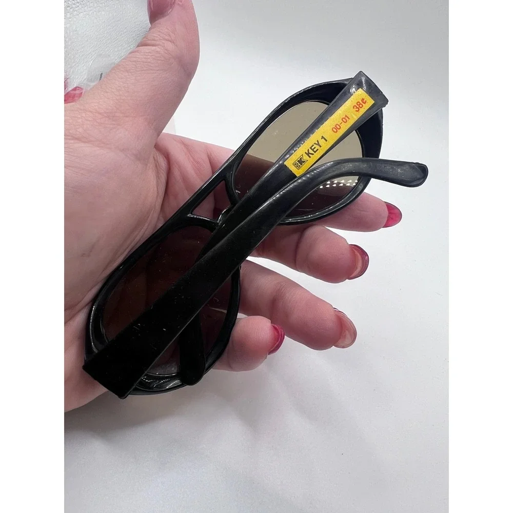 Set Of 1980s Kmart Children's Sunglasses Blue +‎ Black Plastic Unbreakable NOS